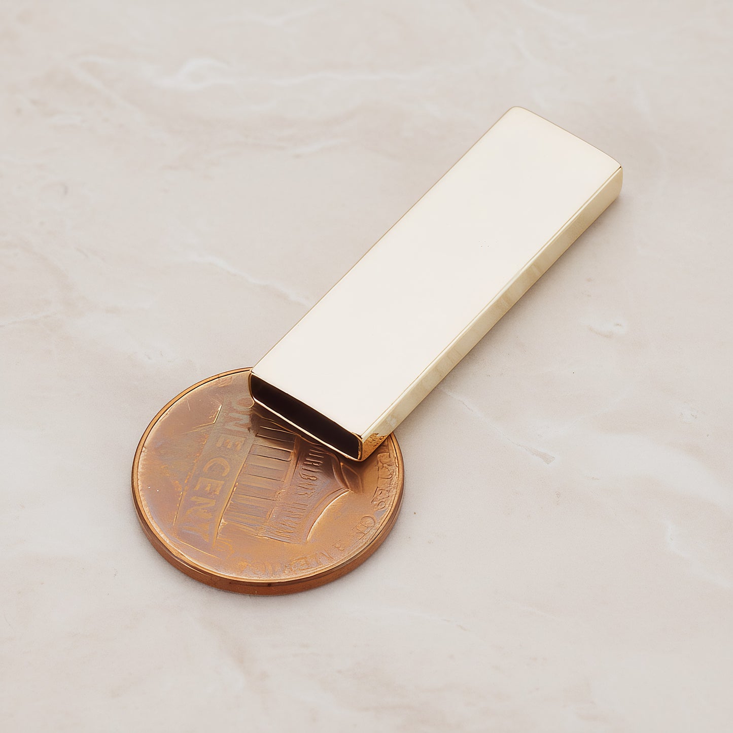 Rectangle Tube Bar Metal Bead, 2 Pc (BA.223)