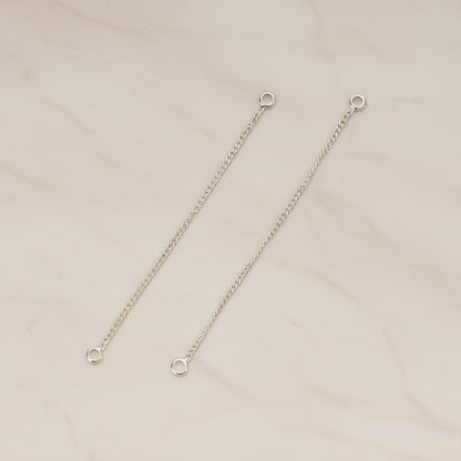 Cable Chain Connector with Double Loop Ends, 2 Pc (BA.272)