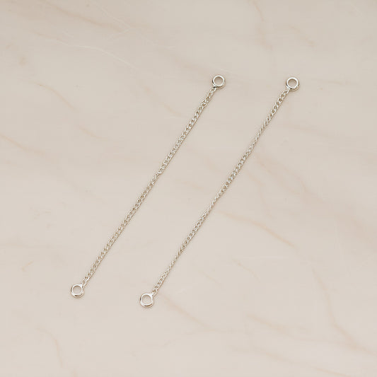 Cable Chain Connector with Double Loop Ends, 2 Pc (BA.272)