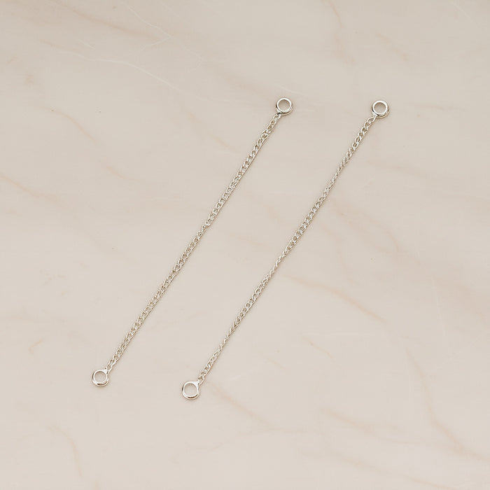 Cable Chain Connector with Double Loop Ends, 2 Pc (BA.272)