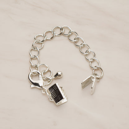 Thick Cable Chain Extender with Cord End Clip Clasp, 2 Pc (BA.275-01)
