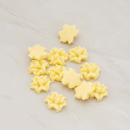 Lily Flower Flat Back Cabochon, 6 Pc (CB.185)