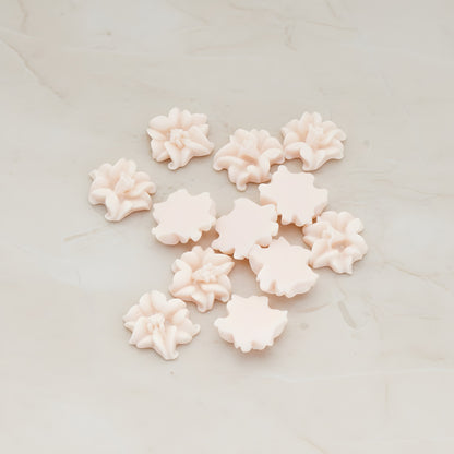 Lily Flower Flat Back Cabochon, 6 Pc (CB.185)