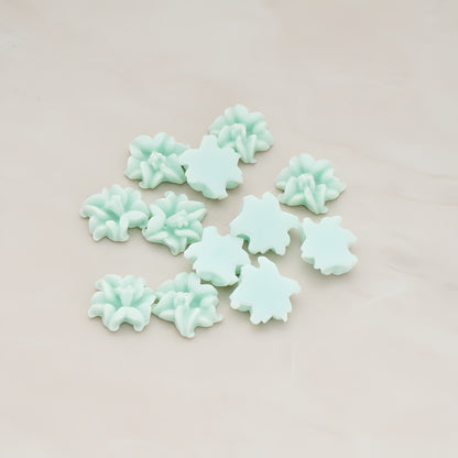 Lily Flower Flat Back Cabochon, 6 Pc (CB.185)