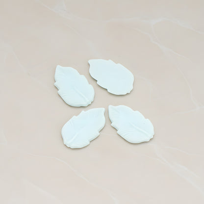 Long Leaf Flat Back Cabochon, 6 Pc (CB.508)