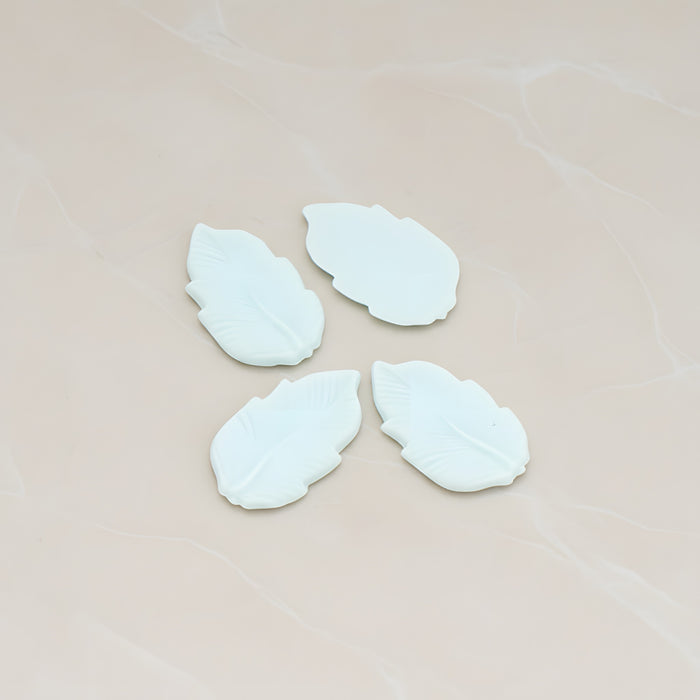 Long Leaf Flat Back Cabochon, 6 Pc (CB.508)