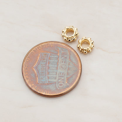 Dottend O Link Metal Bead 5mm, 10 Pc - detail view 1 (BD.954)