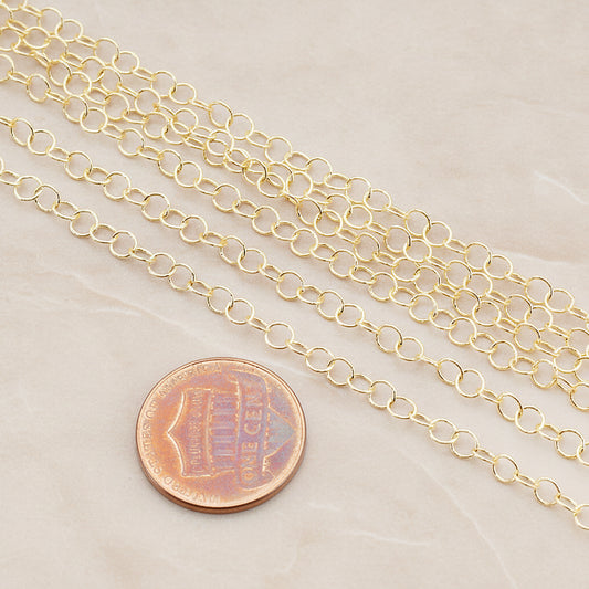 Round Link Chain, 1 Meter (CH.003)