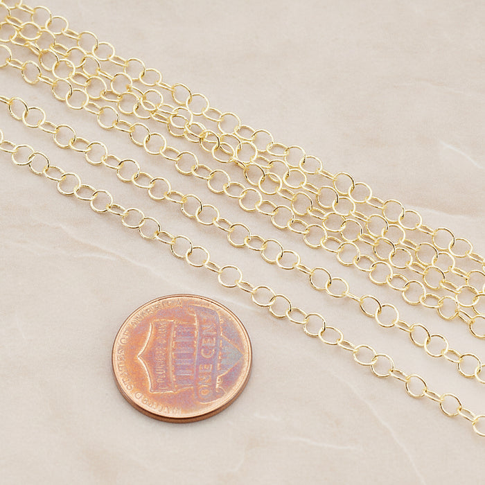Round Link Chain, 1 Meter (CH.003)