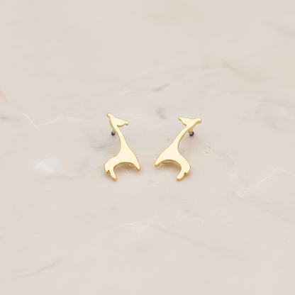 Tiny Giraffe Ear Post, 2 Pc (ER.005)