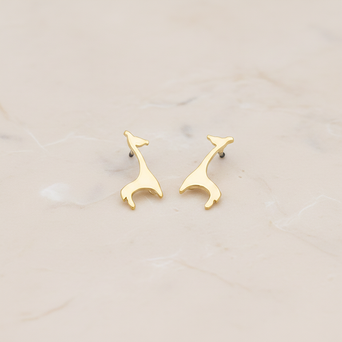 Tiny Giraffe Ear Post, 2 Pc (ER.005)