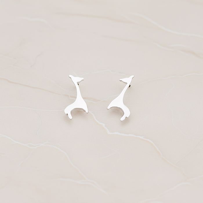 Tiny Giraffe Ear Post, 2 Pc (ER.005)