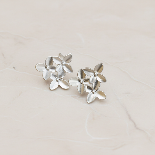 Cherry Blossom Flower Ear Post, 2 Pc (ER.239)