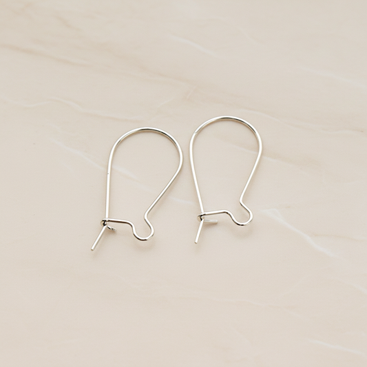 Kidney Ear Wire, 6 Pc (ER.312)