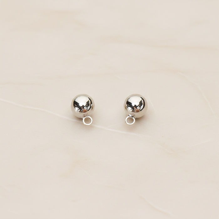 5mm Round Ball Ear Post, 2 Pc (ER.362)