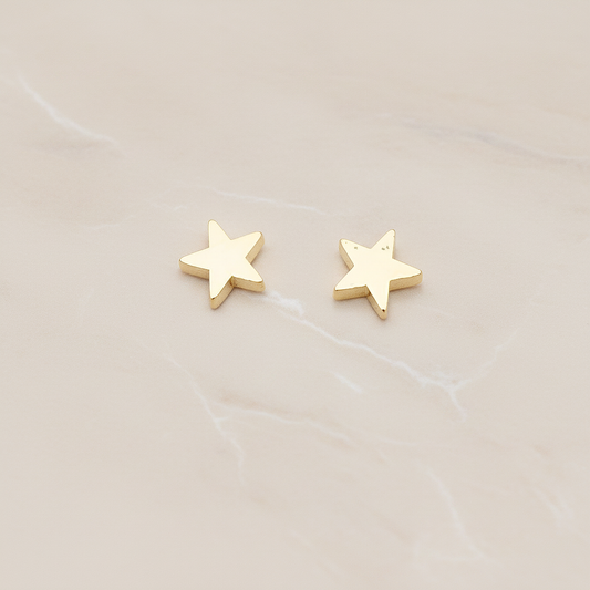 Simple Mini Star Ear Post, 2 Pc (ER.397)