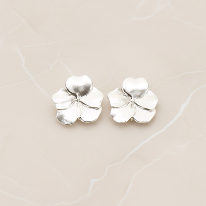 Five Petal Flower Ear Post, 2 Pc (ER.435)