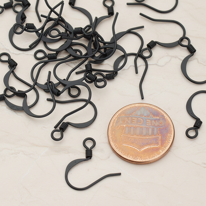 Spring French Earwire, 8 Pc (ER.654)
