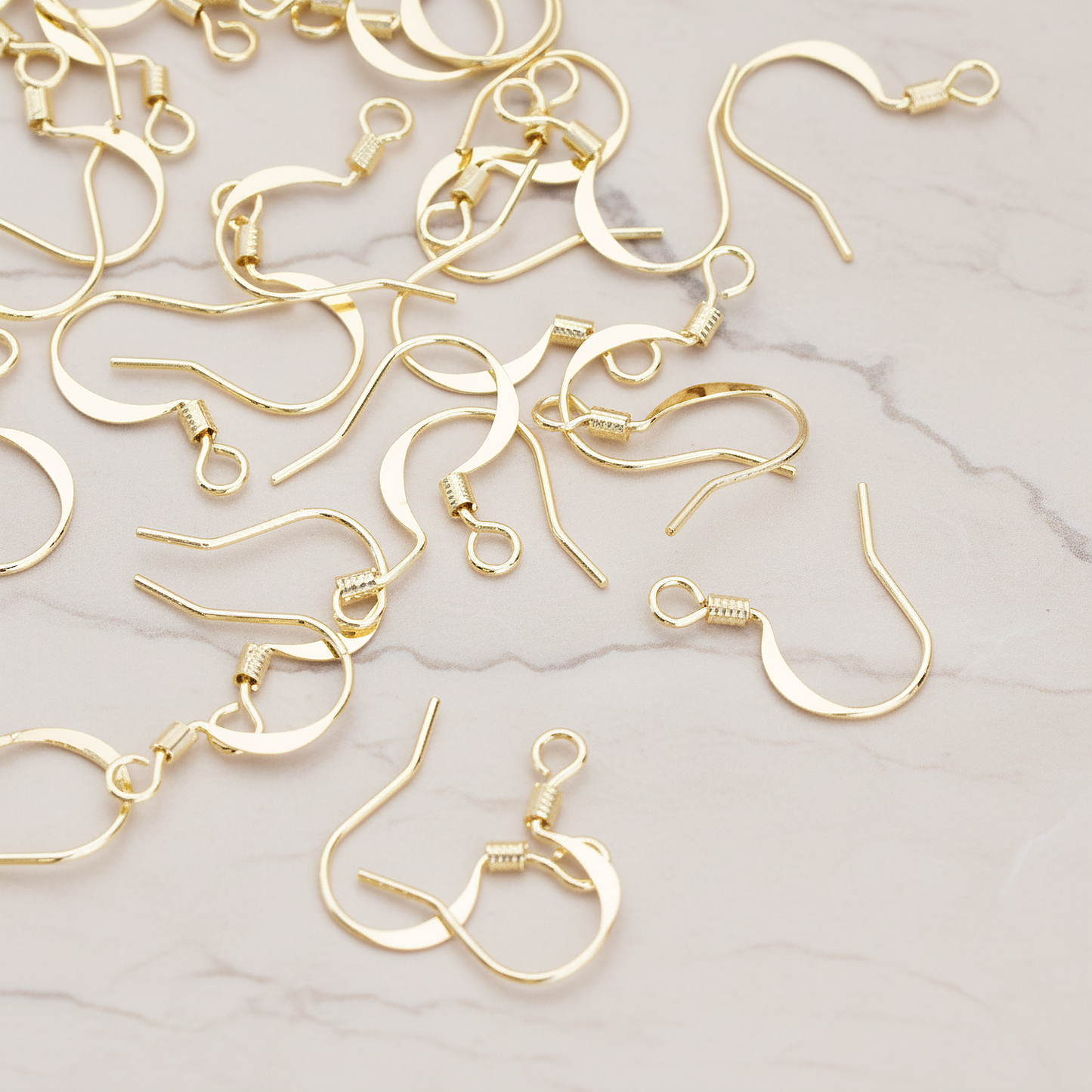 Spring French Earwire, 8 Pc (ER.654)