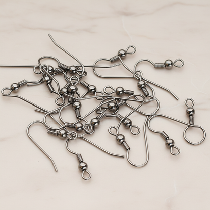 Spring French Earwire, 8 Pc (ER.654)