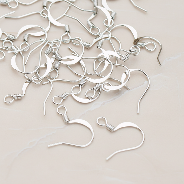 Spring French Earwire, 8 Pc (ER.654)