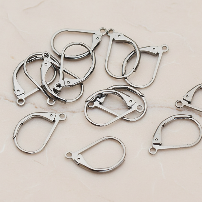 Large Leverback Ear Hook, 8 Pc (ER.658-02)