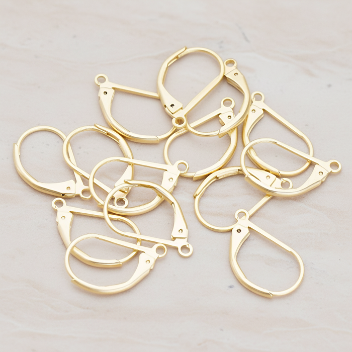 Large Leverback Ear Hook, 8 Pc (ER.658-02)