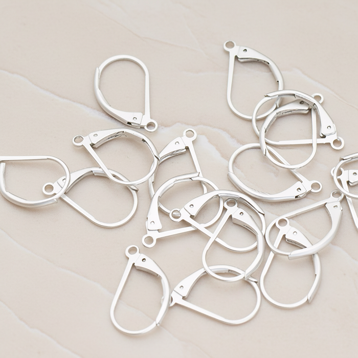 Large Leverback Ear Hook, 8 Pc (ER.658-02)