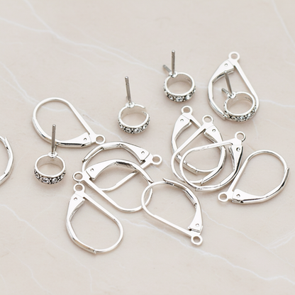 Large Leverback Ear Hook, 8 Pc (ER.658-02)