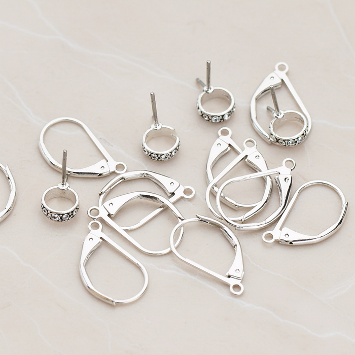 Large Leverback Ear Hook, 8 Pc (ER.658-02)