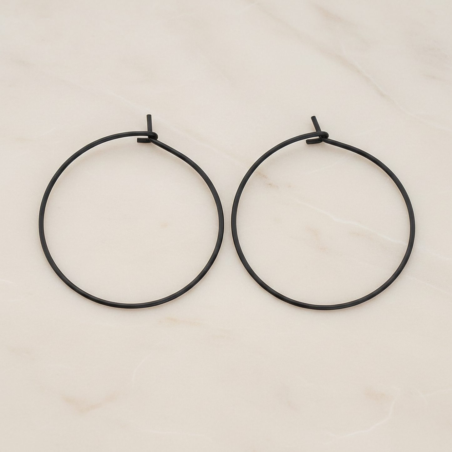 30mm Hoop Earwire, 6 Pc (ER.660)