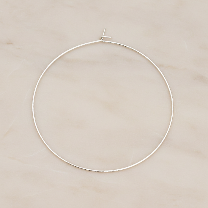 50mm Hoop Earwire, 6 Pc (ER.661)