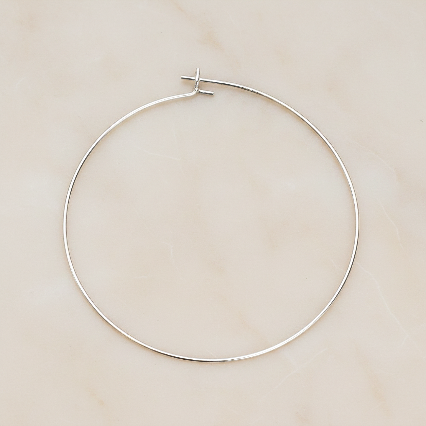 50mm Hoop Earwire, 6 Pc (ER.661)