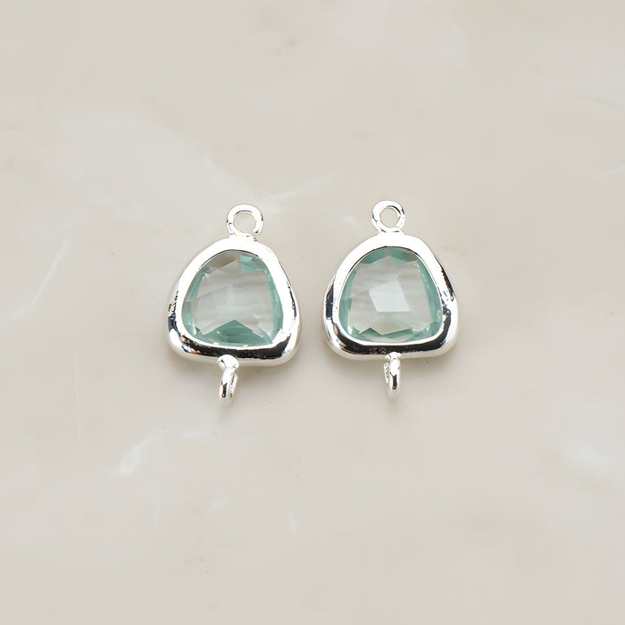 Nugget Framed Glass Connector, 2 Pc (FS.120)