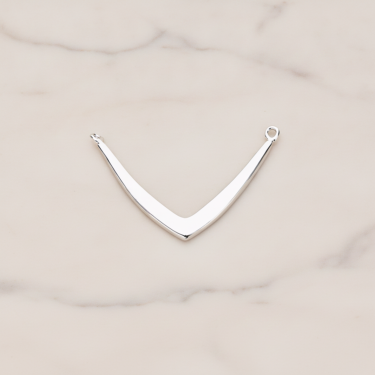 V Shaped Ver.2 Pendant, 2 Pc on warm marble background (PD.1142)
