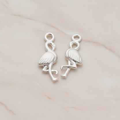 Crane Pendant, 2 Pc on warm marble background (PD.1074)