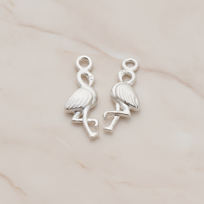 Crane Pendant, 2 Pc on warm marble background (PD.1074)