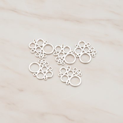 Bubble Pendant, 2 Pc on warm marble background (PD.490)