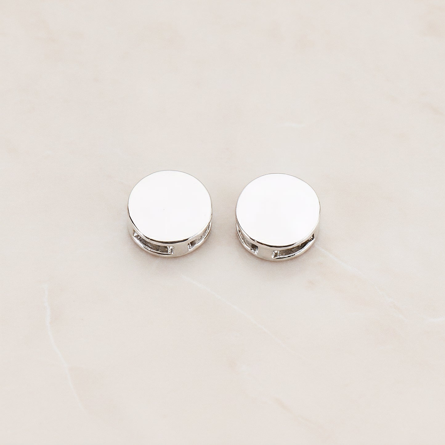 Round Metal Bead, 6 Pc (BD.015)
