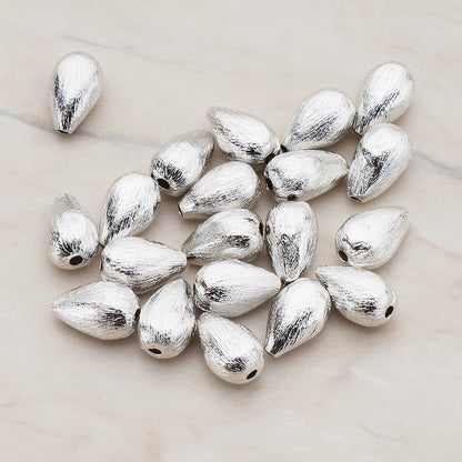 Teardrop Metal Bead, 4 Pc (BD.908)
