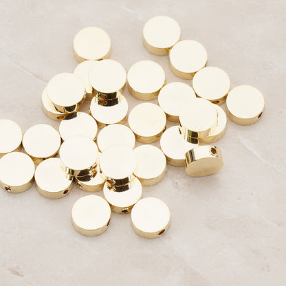Sharpin Round Metal Bead, 6 Pc (BD.943-02)