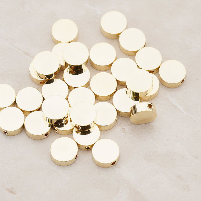 Sharpin Round Metal Bead, 6 Pc (BD.943-02)