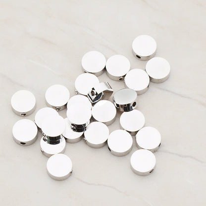 Sharpin Round Metal Bead, 6 Pc (BD.943-02)