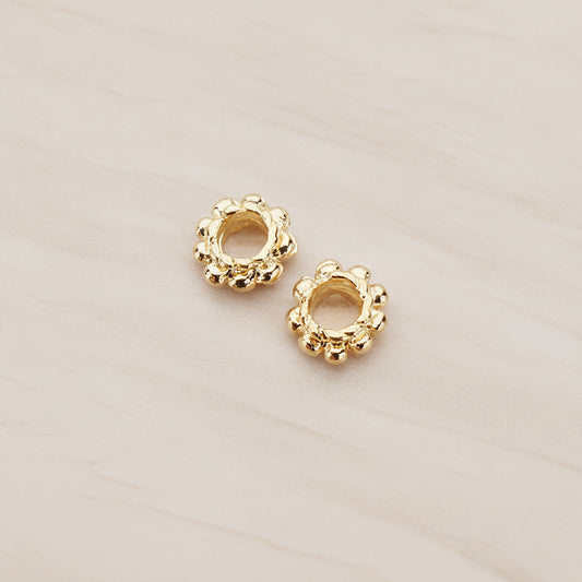 Dottend O Link Metal Bead 5mm, 10 Pc (BD.954)