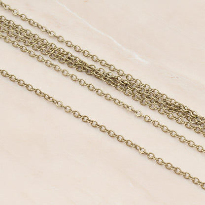 Small Cable Chain, 1 Meter (CH.001)
