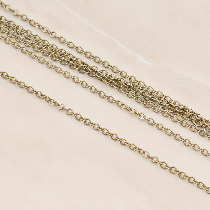 Small Cable Chain, 1 Meter (CH.001)