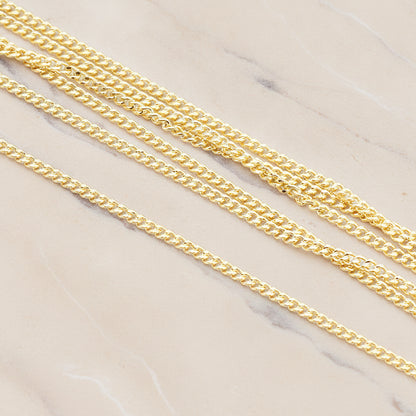 Small Flattened Twisted Chain, 1 Meter (CH.004)