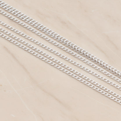 Small Flattened Twisted Chain, 1 Meter (CH.004)