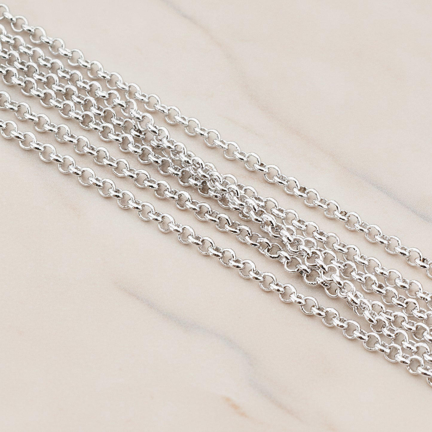 2.5 mm Rolo Chain, 1 Meter (CH.006)