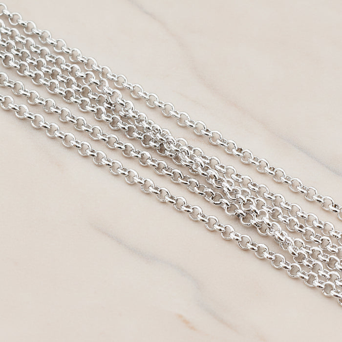 2.5 mm Rolo Chain, 1 Meter (CH.006)
